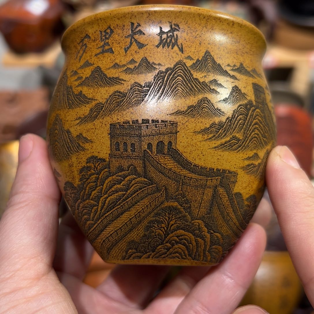 茶杯紫砂宜兴紫砂主人杯