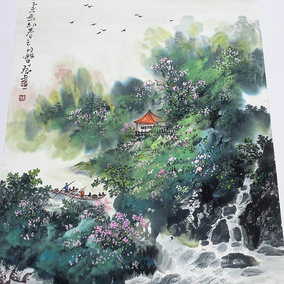 国画莫双发老师精品作品