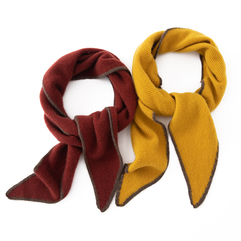 康赛妮纱100%山羊绒围巾女围脖护颈围脖女秋冬围巾推荐柔软亲肤