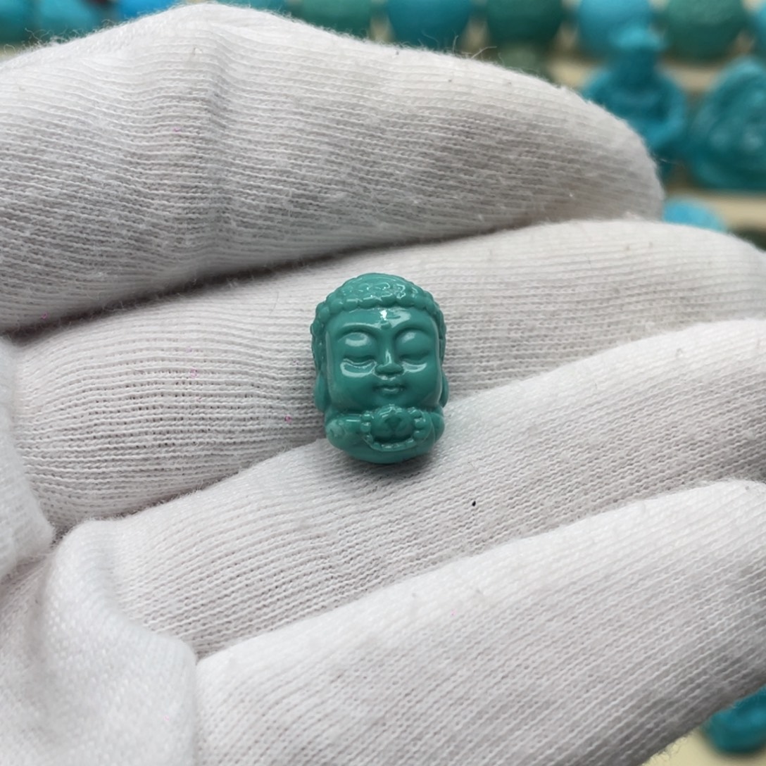 绿松石未镶嵌颈饰卡11-15-9.3