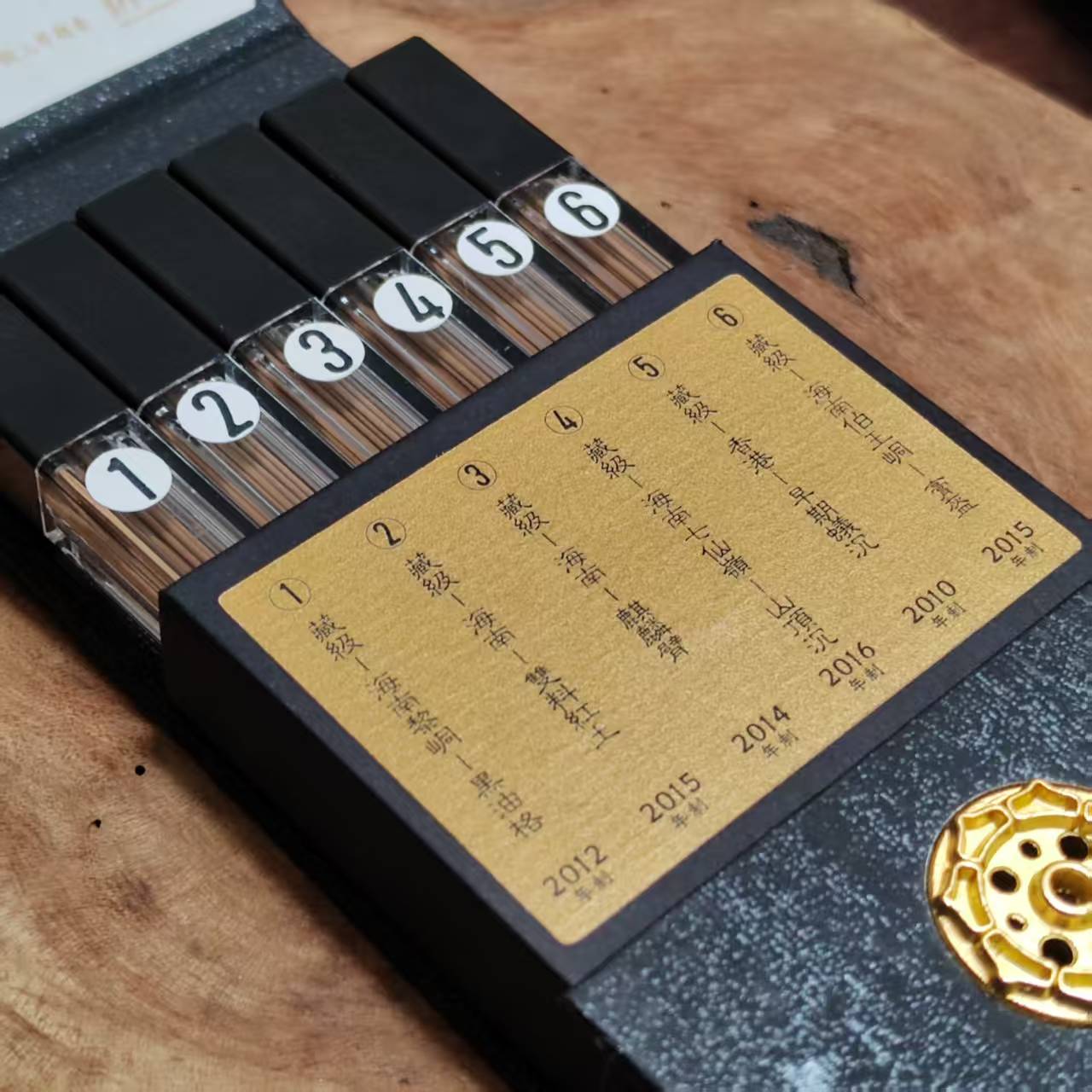 【撷菁集 2025】M-01 藏级国香 黎峒+双料+麒麟臂+七仙岭+蚁沉+膏盔