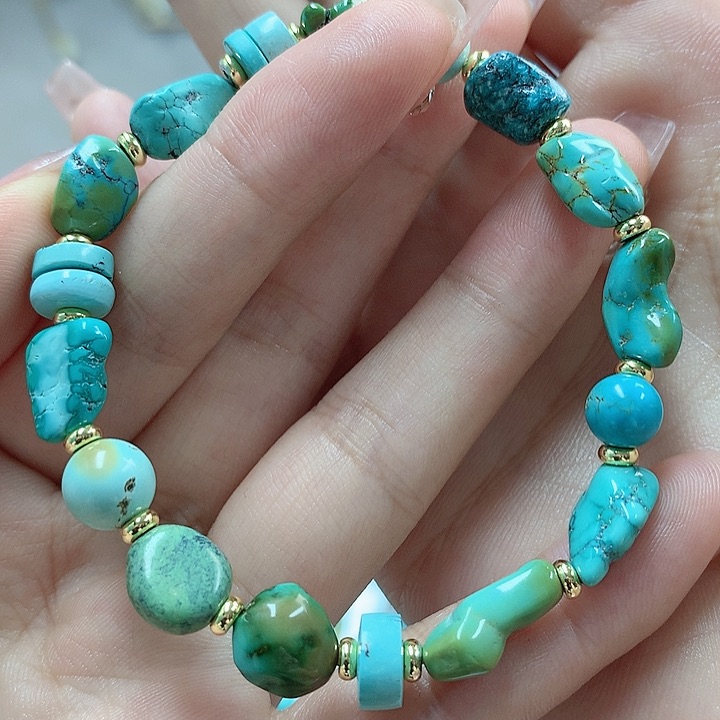 绿松石珠宝奇石未镶嵌