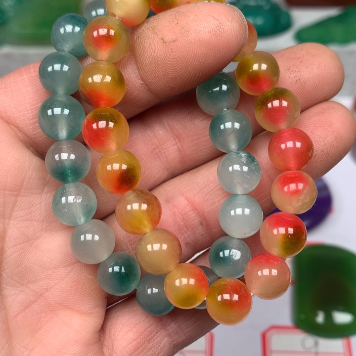 玛瑙/玉髓颈饰未镶嵌好**嘟