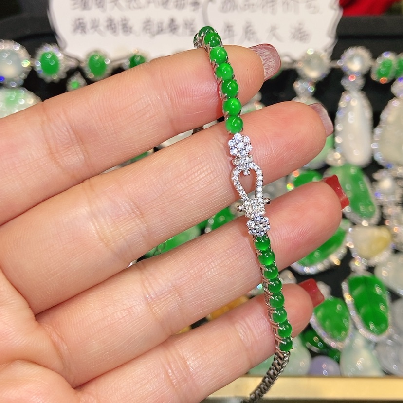 【闪购商品】未镶嵌手链翡翠天然翡翠
