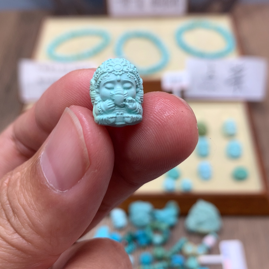 绿松石未镶嵌33配饰