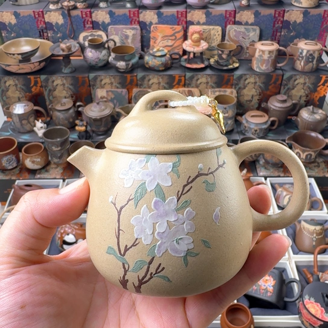 茶壶紫砂160ml原矿精工半手