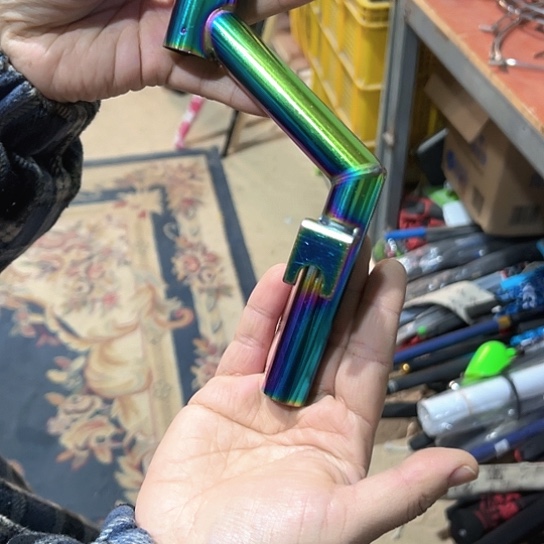 不锈钢拐角炮台架炫彩左右手备注