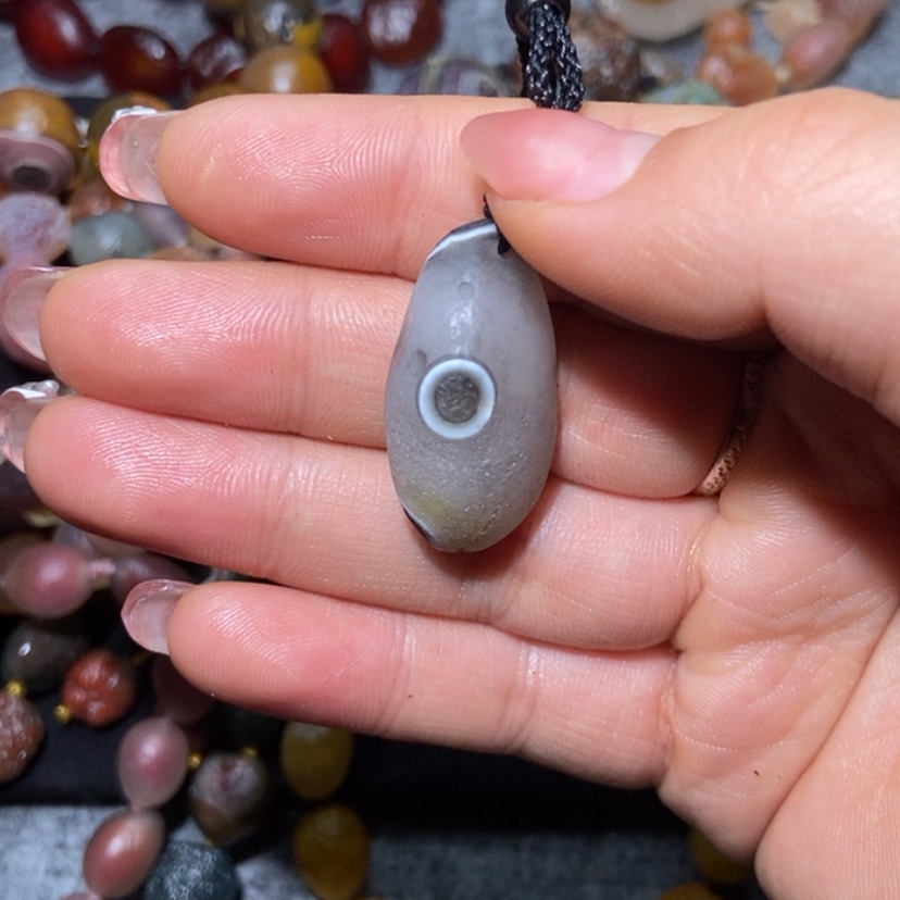 【闪购商品】玛瑙/玉髓项圈合金索