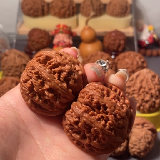 文玩核桃吊坠42➕粗金