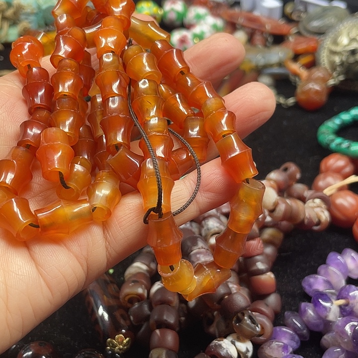 盆***景玛瑙/玉髓未镶嵌颈饰