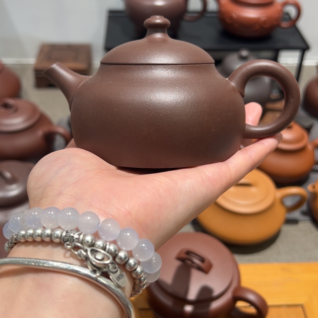 风***~茶杯紫砂宜兴紫砂壶微瑕