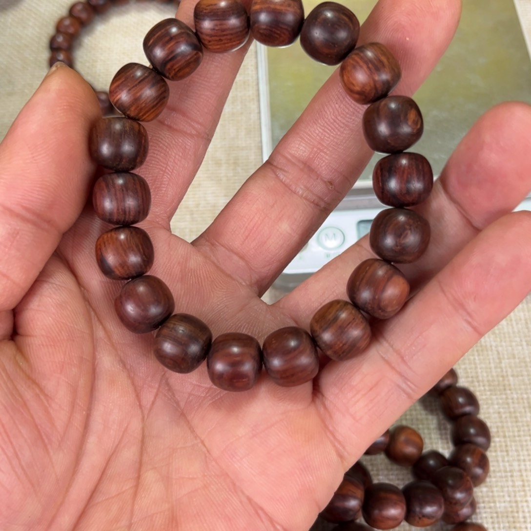 黄花梨/降香黄檀手串/手链西*西