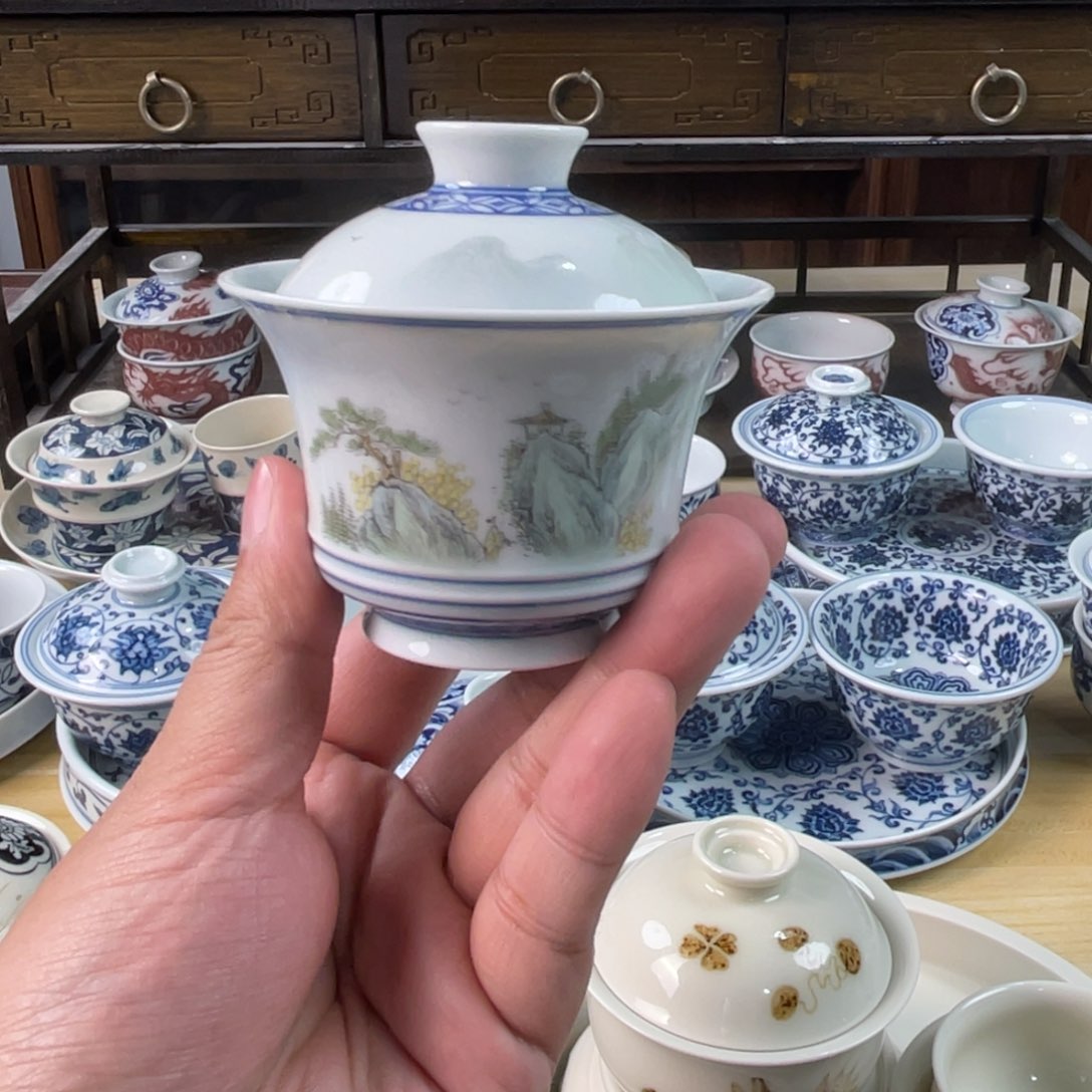 景德镇手工手绘茶具