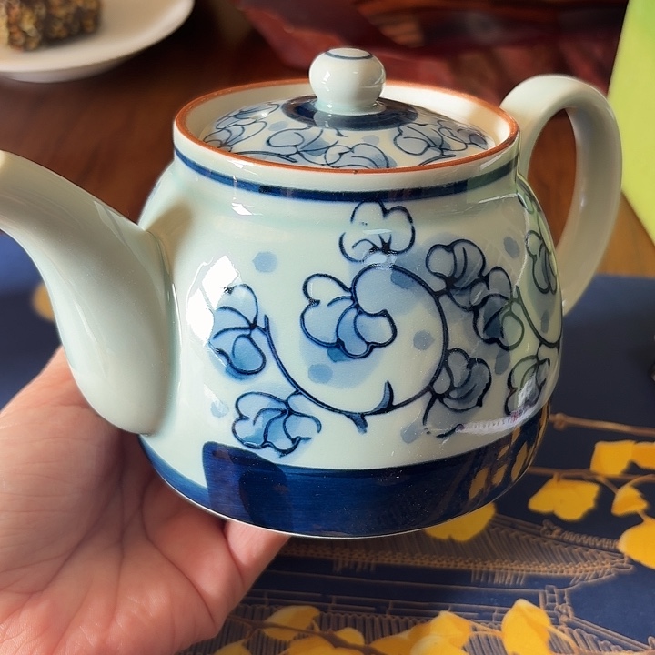 11311青瓷青花壶一件