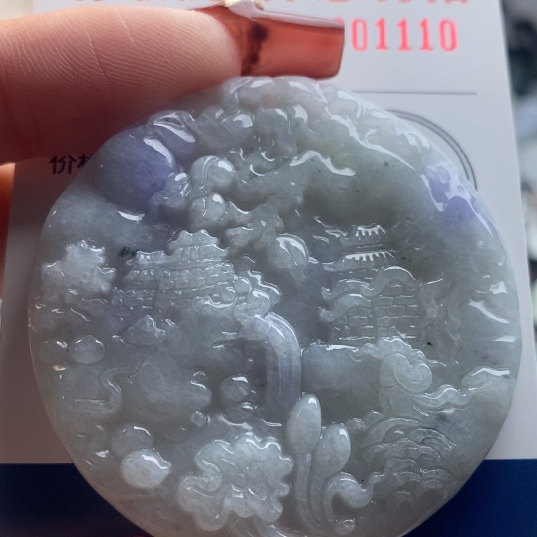 翡翠吊坠(不含链)未镶嵌