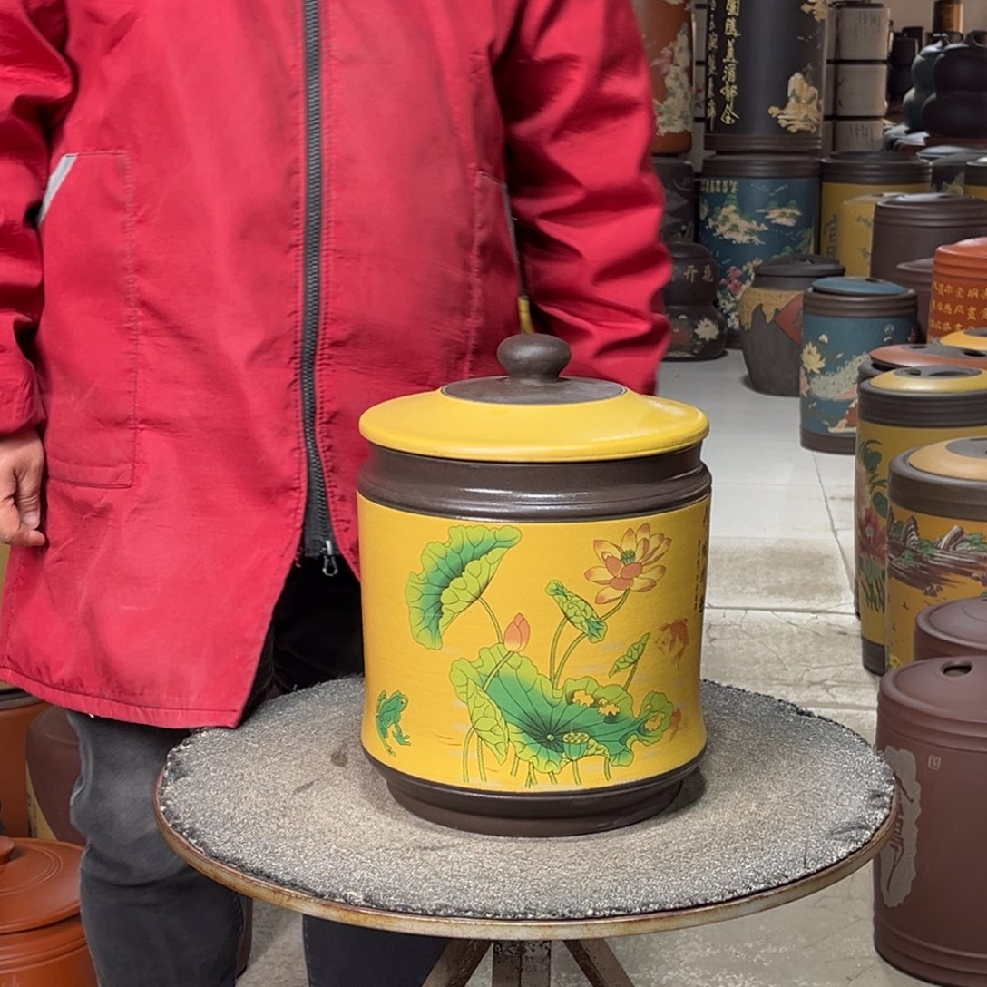 紫砂茶叶罐茶叶罐