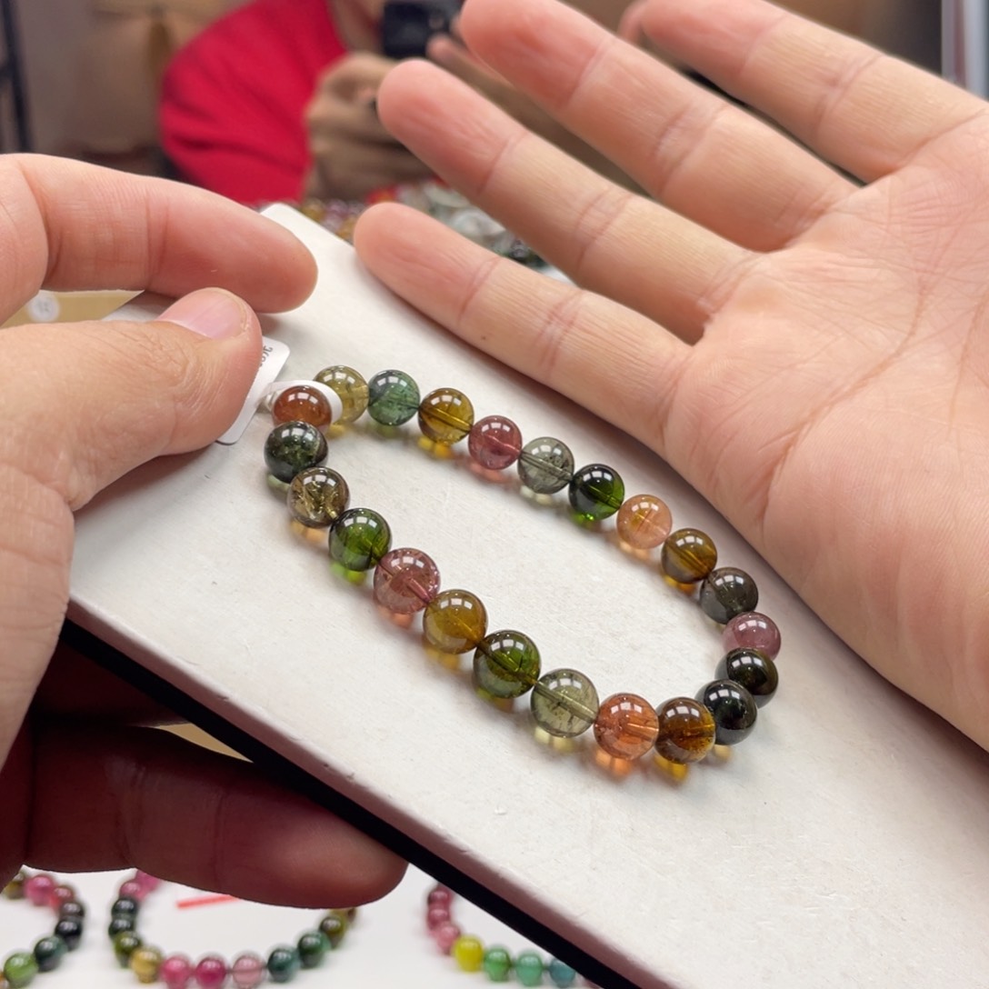 碧玺手串未镶嵌8.5mm.mmmmmmm