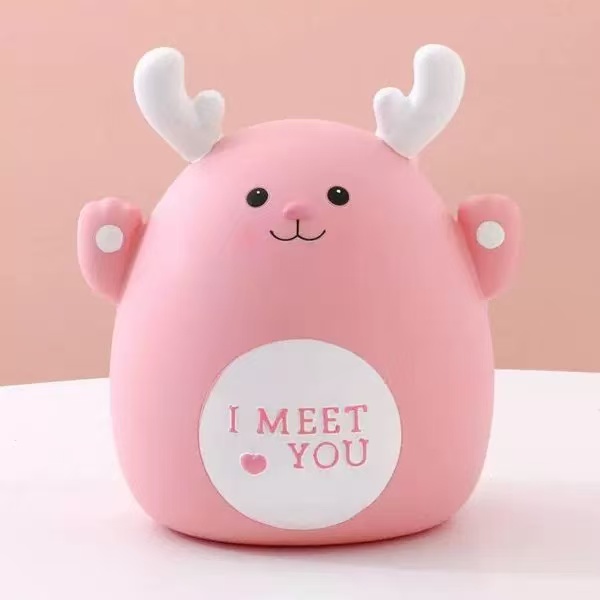 萌萌鹿可爱萌趣存钱罐