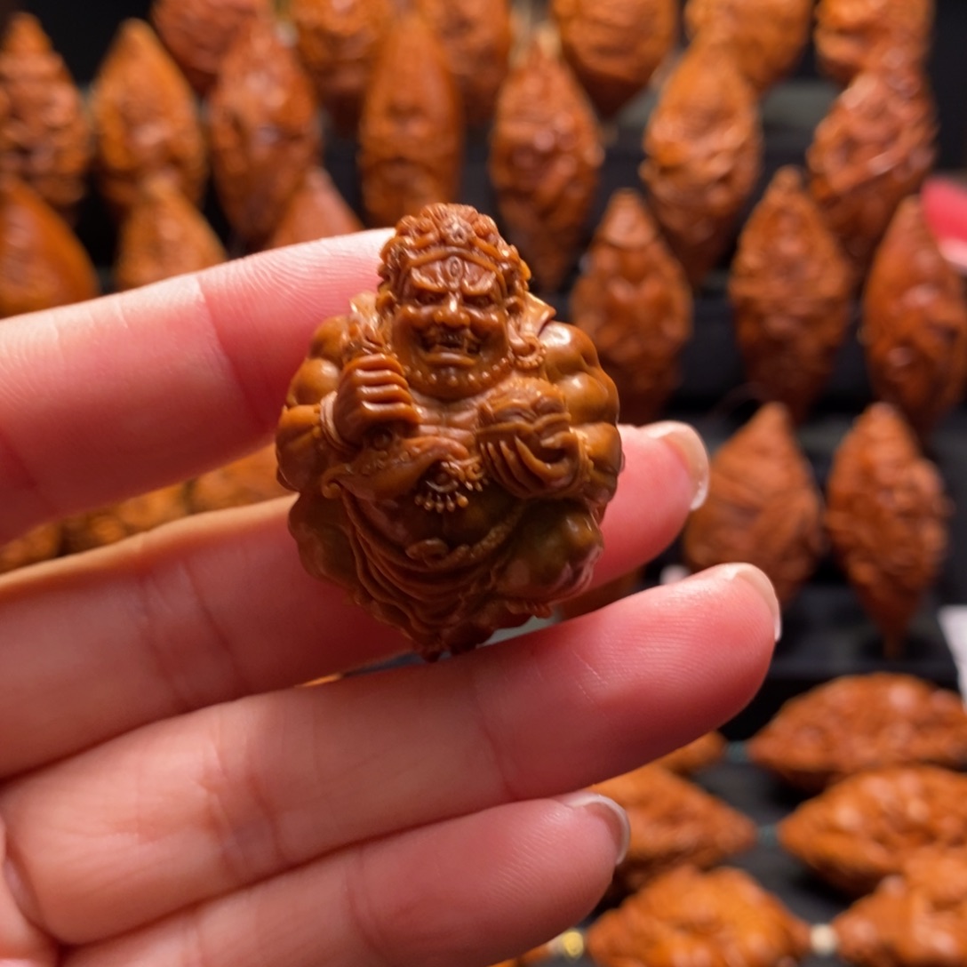 冷***冰橄榄核手串/手链大黑天