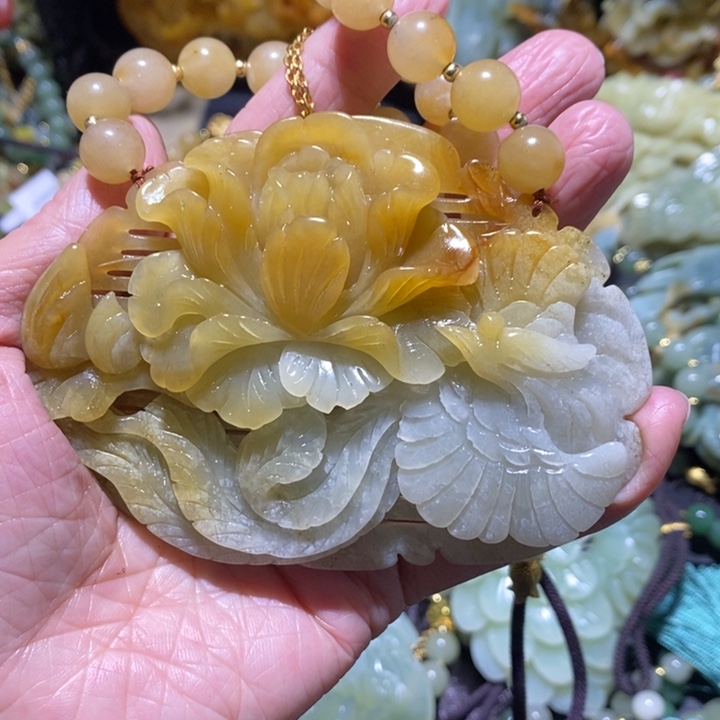 岫玉岫玉吊坠未镶嵌