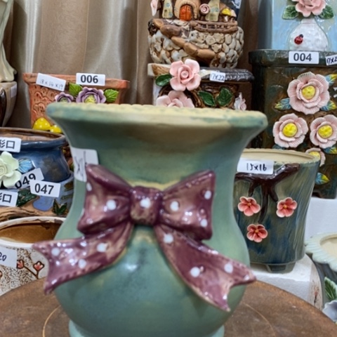 【闪购商品】红陶粗陶花瓶