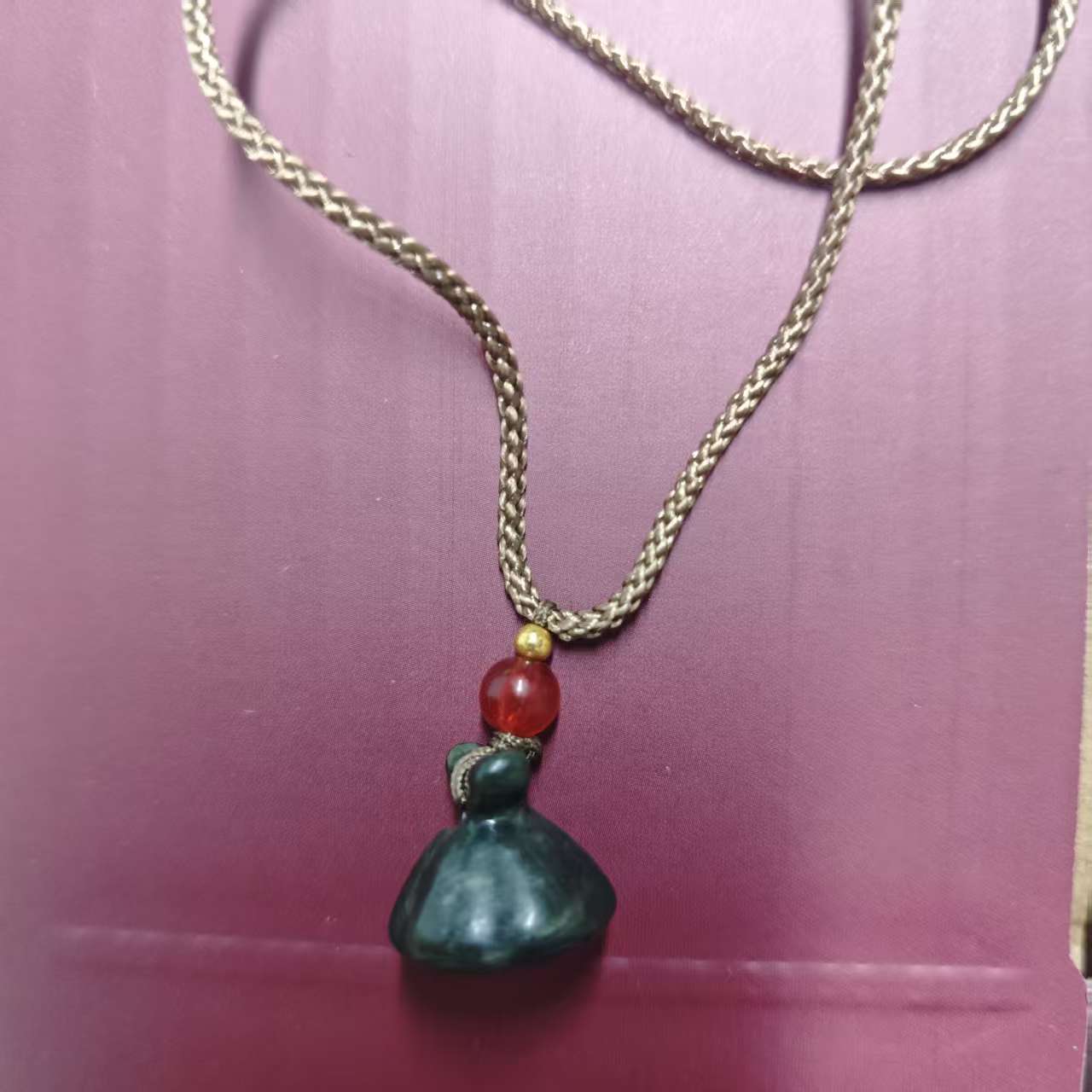 铜吊坠 尚夏  和  田吊坠