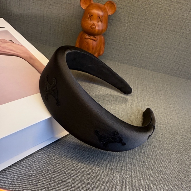 新款黑色高颅顶发箍