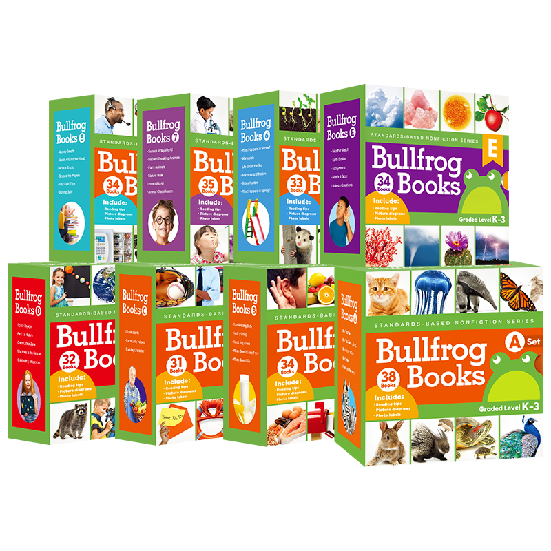 美国JUMP百科跃读 Bullfrog Books 牛蛙系列