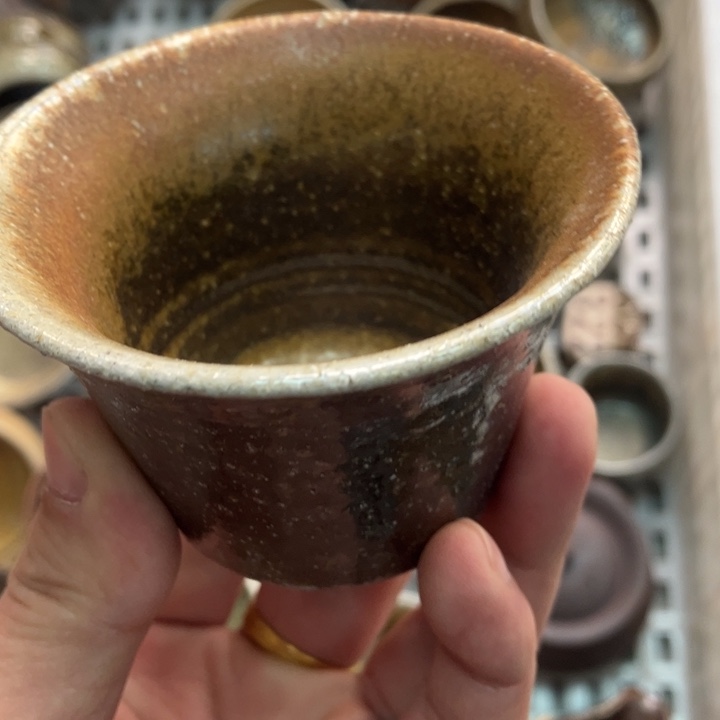 柴烧杯子宝瓶大放漏