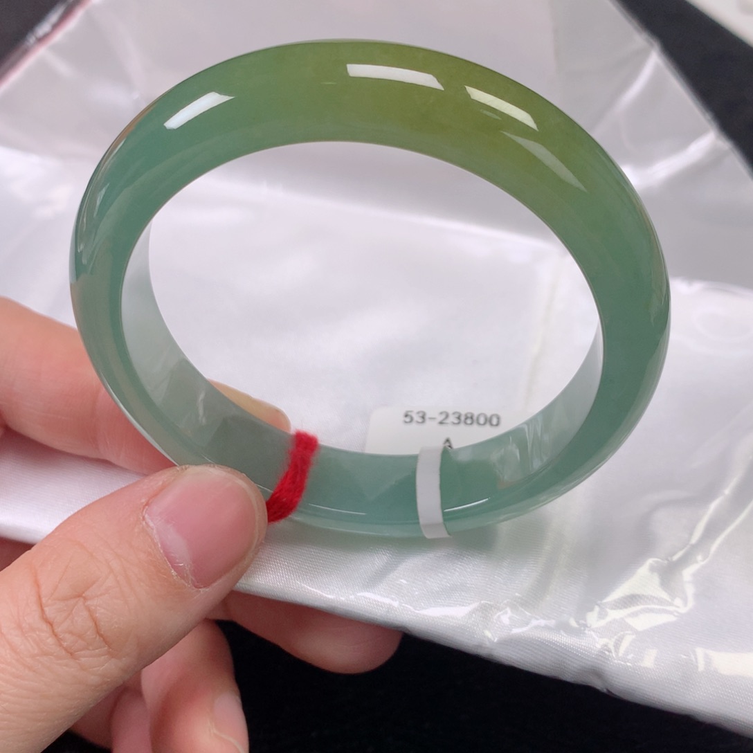 未镶嵌手镯翡翠缅甸天然翡翠手镯5354