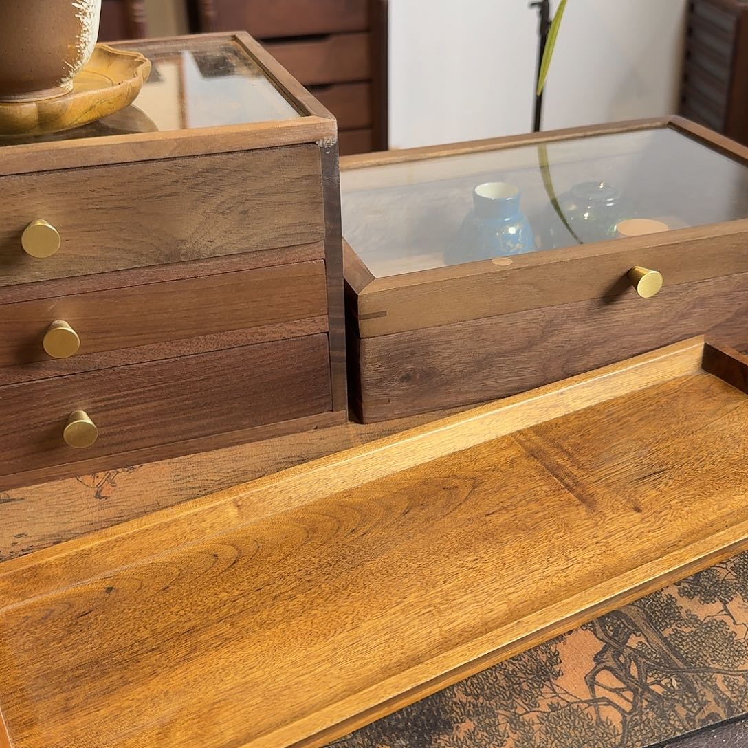 酷***讯木（非红木类）金丝楠托盘