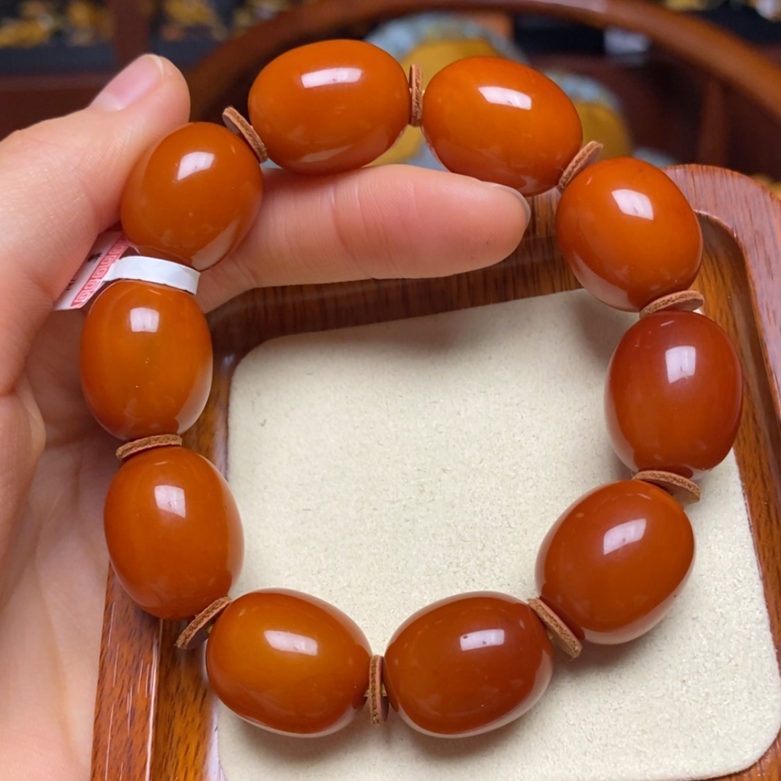 【闪购商品】蜜蜡手链未镶嵌手串