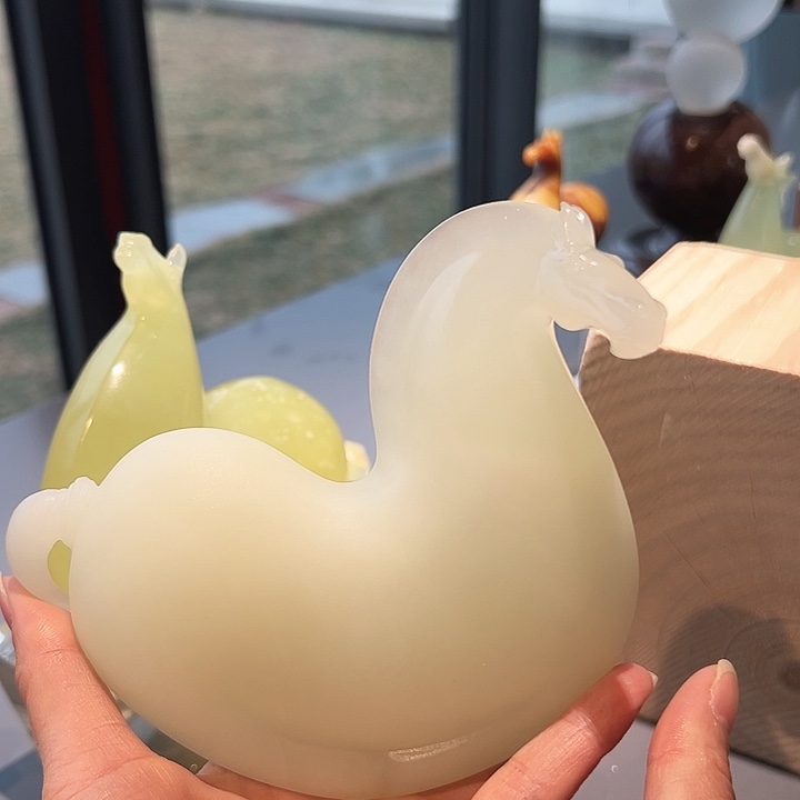 蛇纹石玉未镶嵌吊坠(赠链)