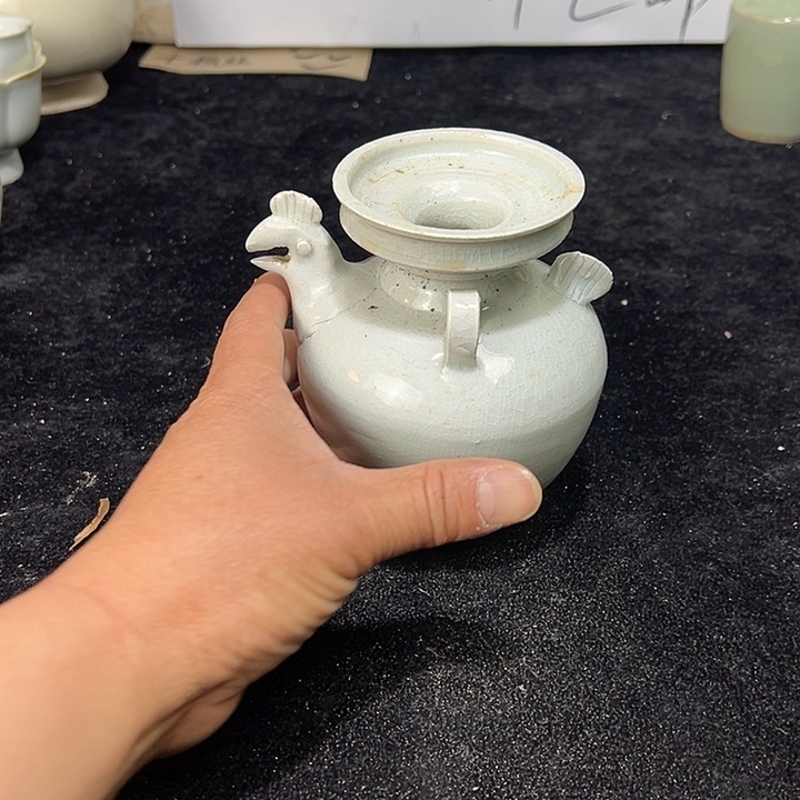 陶其他建宁窑鸡首壶