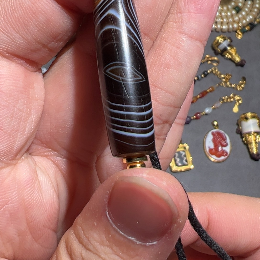 玛瑙/玉髓未镶嵌颈饰