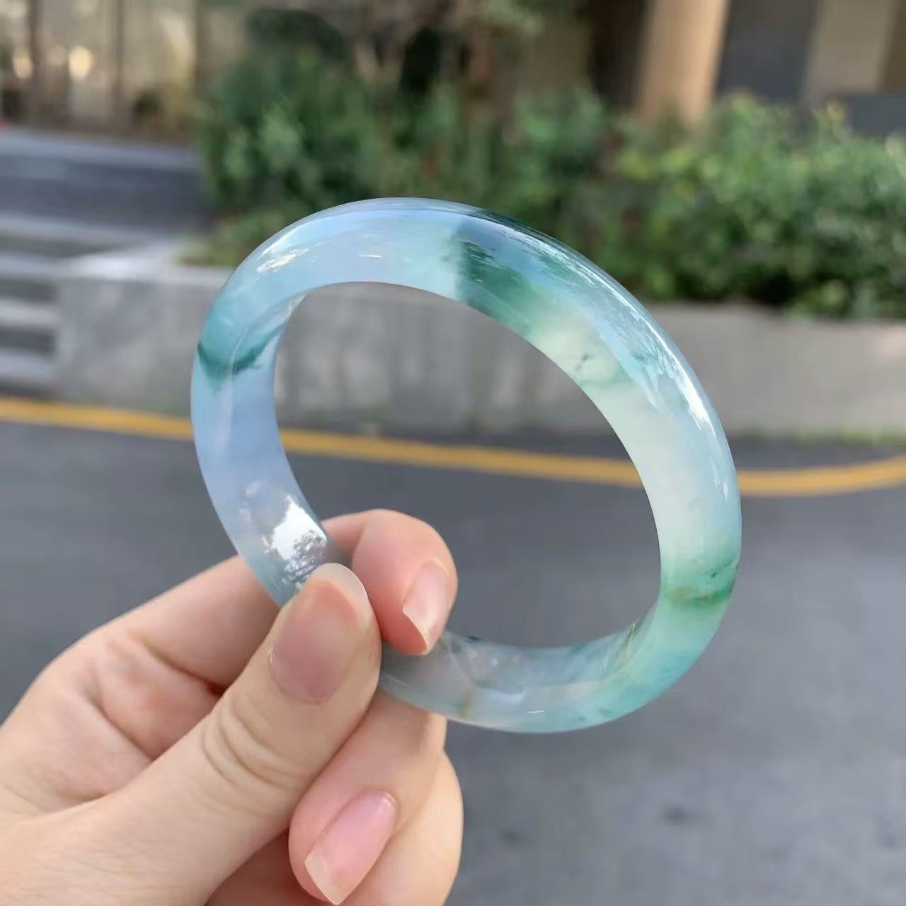 翡翠A货缅甸手镯