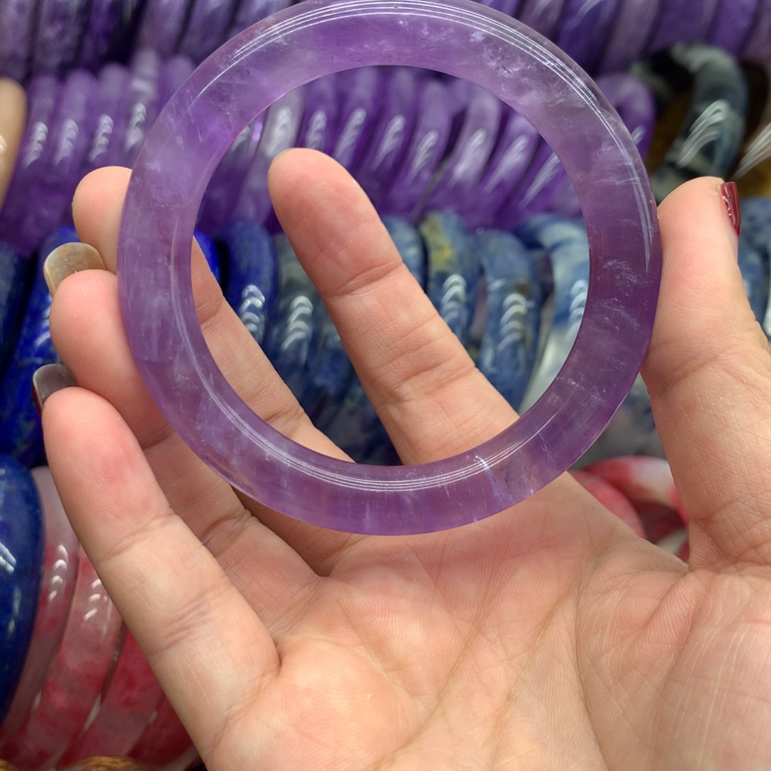 水晶手镯未镶嵌手镯