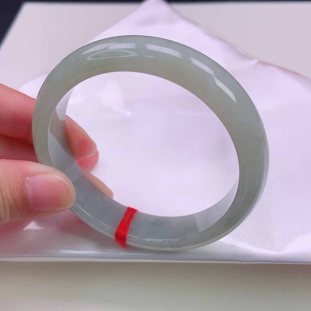 翡翠手镯未镶嵌57正圈