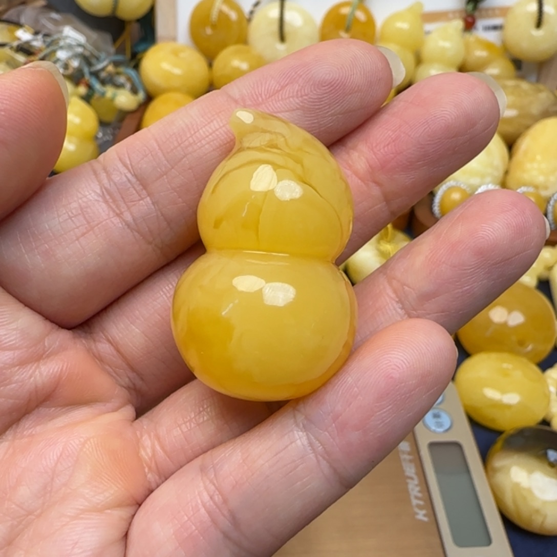 蜜蜡未镶嵌颈饰天然蜜蜡
