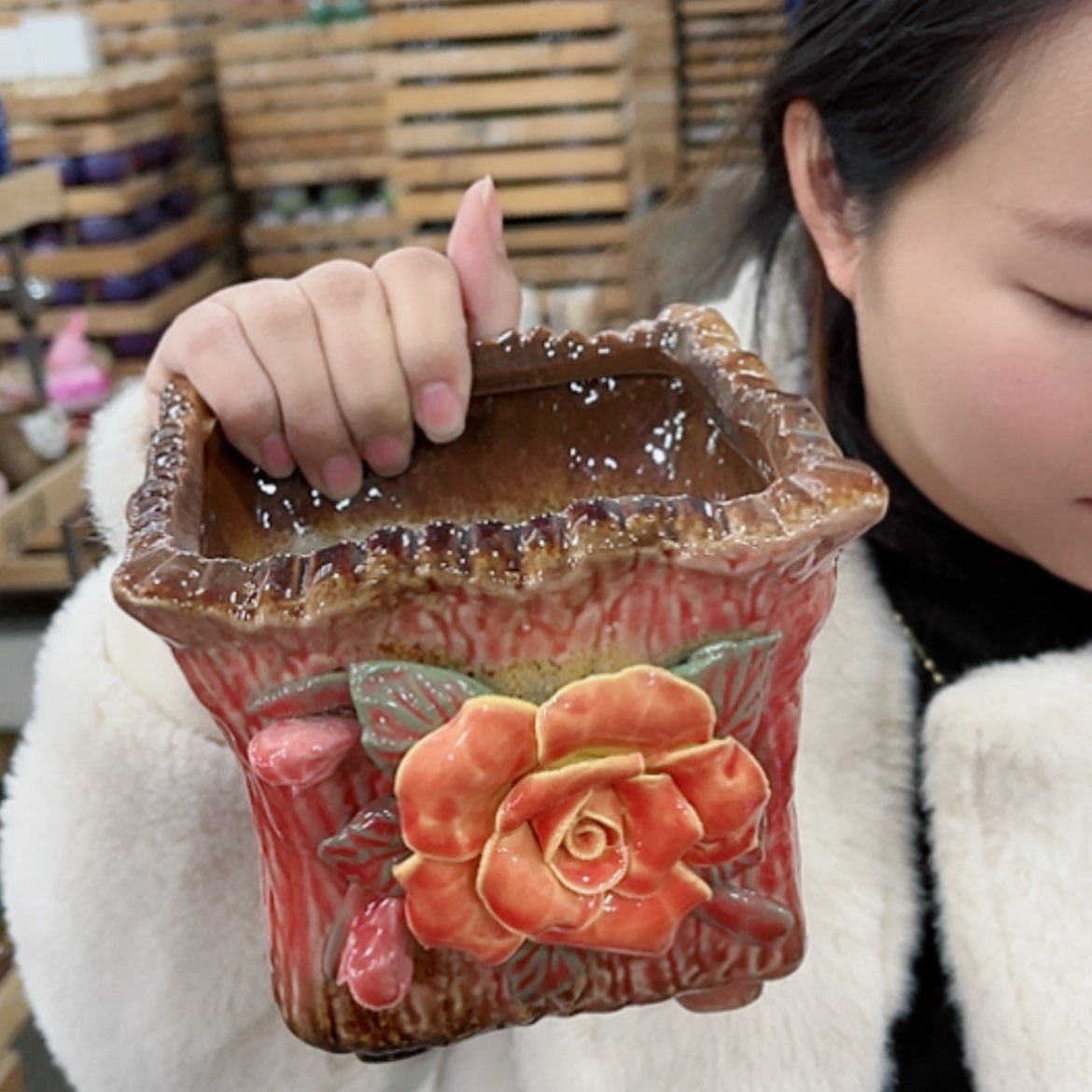 【闪购商品】红陶花盆