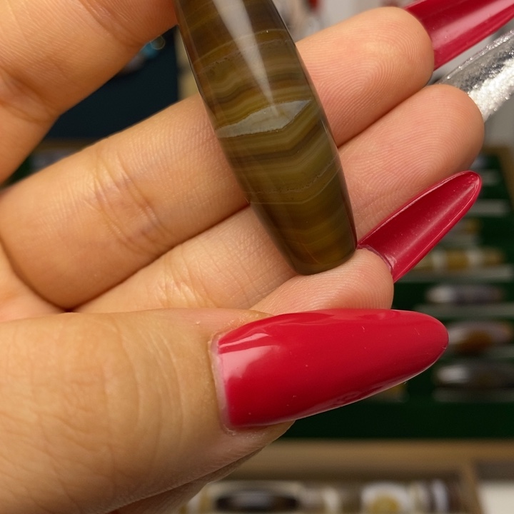 玛瑙/玉髓合金颈饰