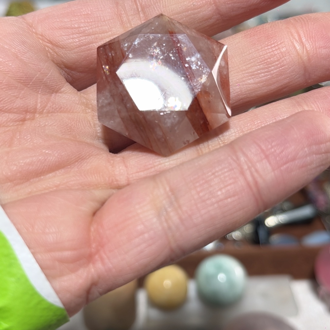 水晶天然水晶微瑕未镶嵌