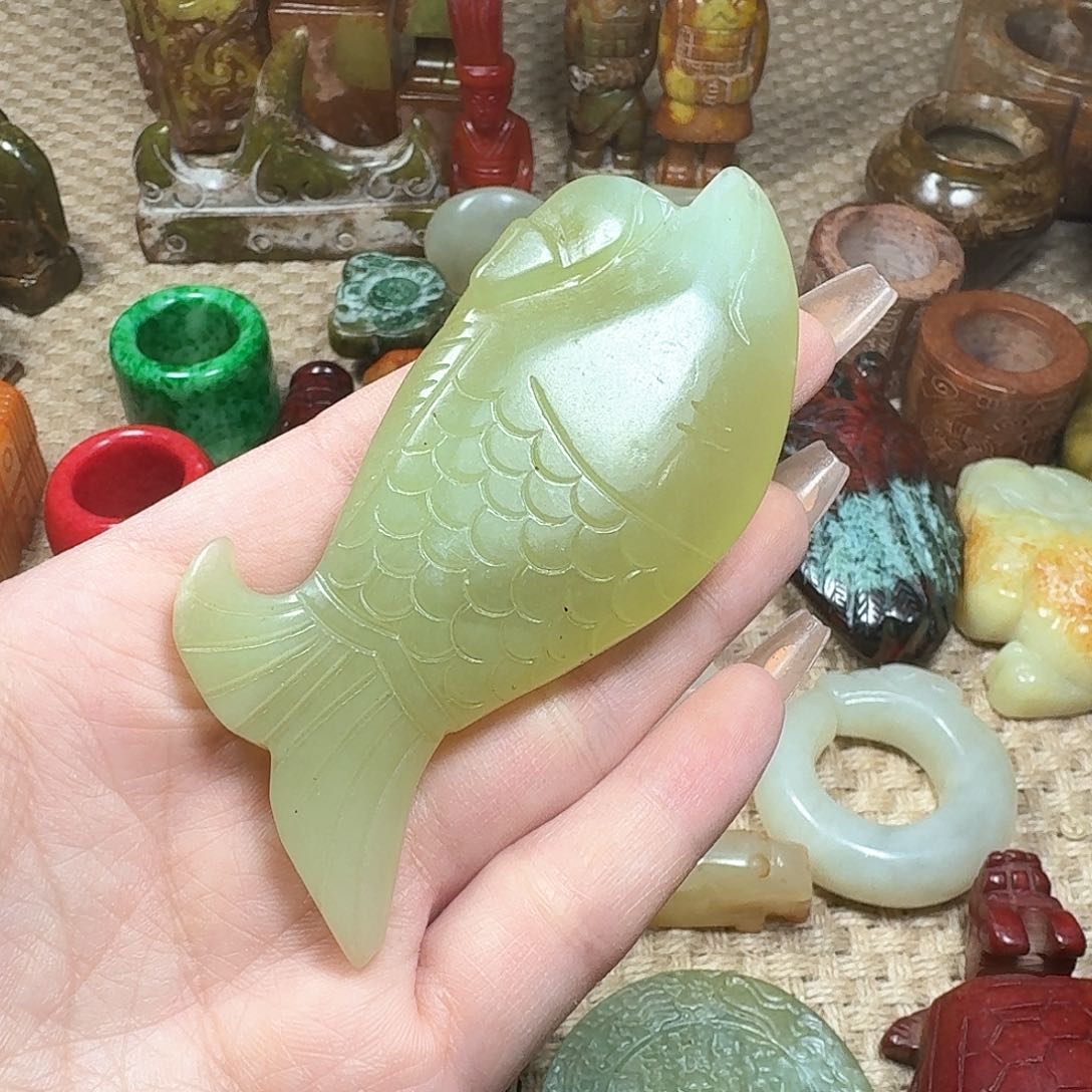 白玉菩提吊坠挂件