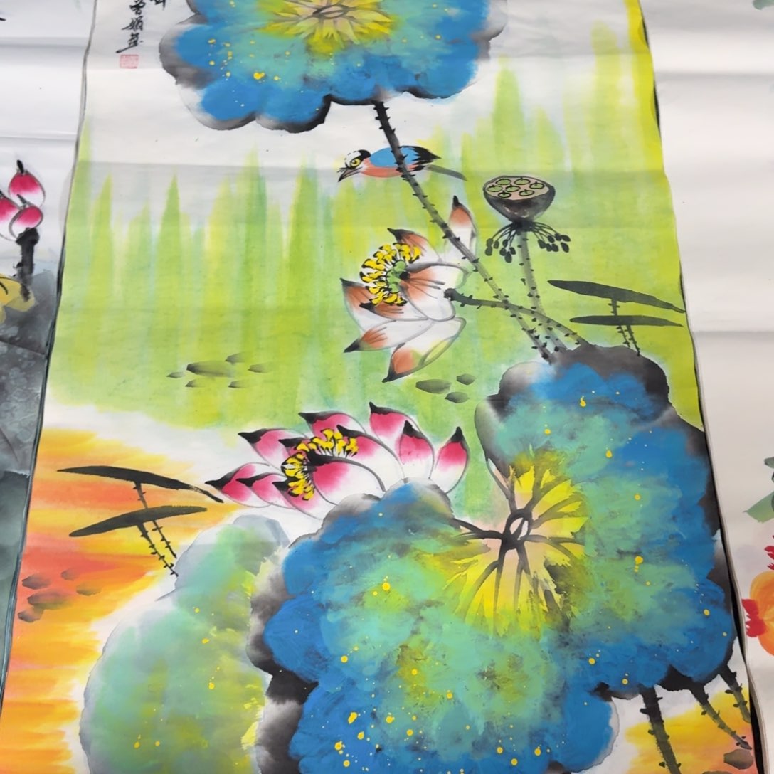 国画晓彤美术馆直播间