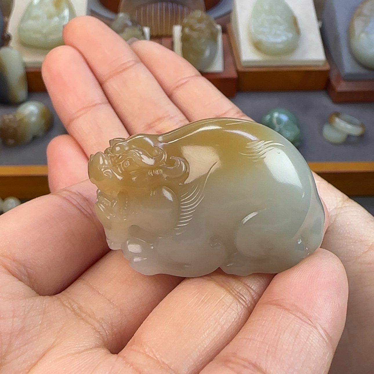 【闪购商品】和田玉颈饰未镶嵌玉*鸢