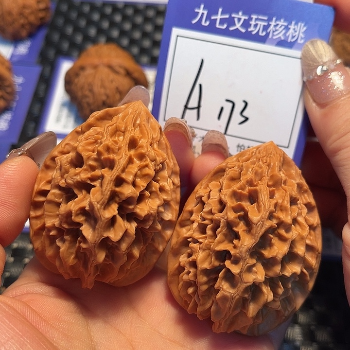 把件桃核43招财鼠A173