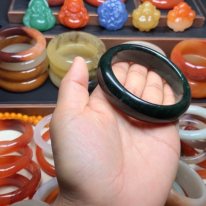 石英质玉未镶嵌手串