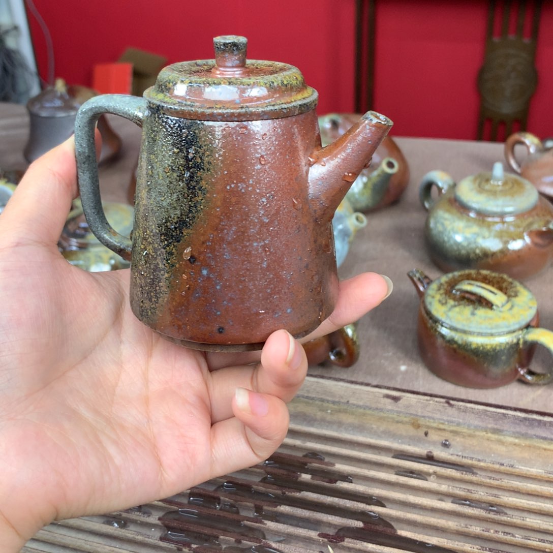 紫砂紫砂茶具纯天然紫砂柴烧