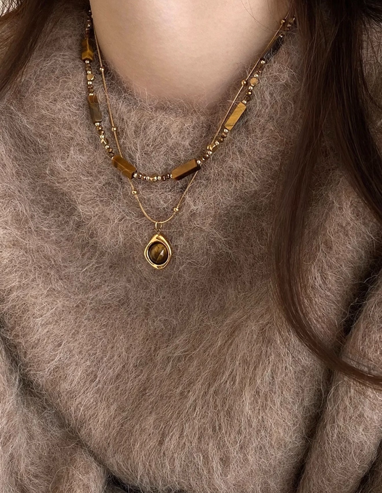 铜合金项链 轻奢百搭高级项链(C200-C290)