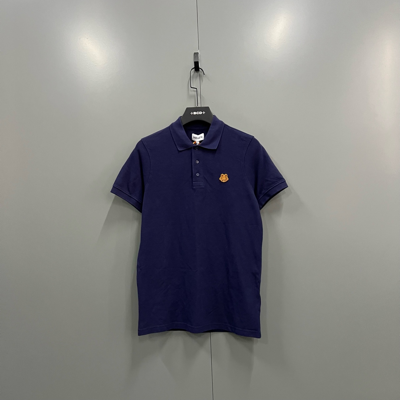 95新 KENZO/肯佐 （bb）204  虎头刺绣polo衫 XS码